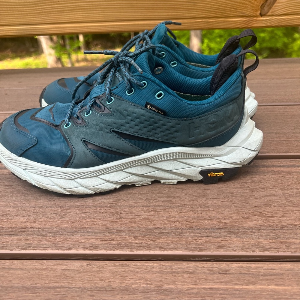 2 women's Hoka Anacapa GORETEX WATERPROOF Hiking shoes sz 8B - Picture 3 of 8